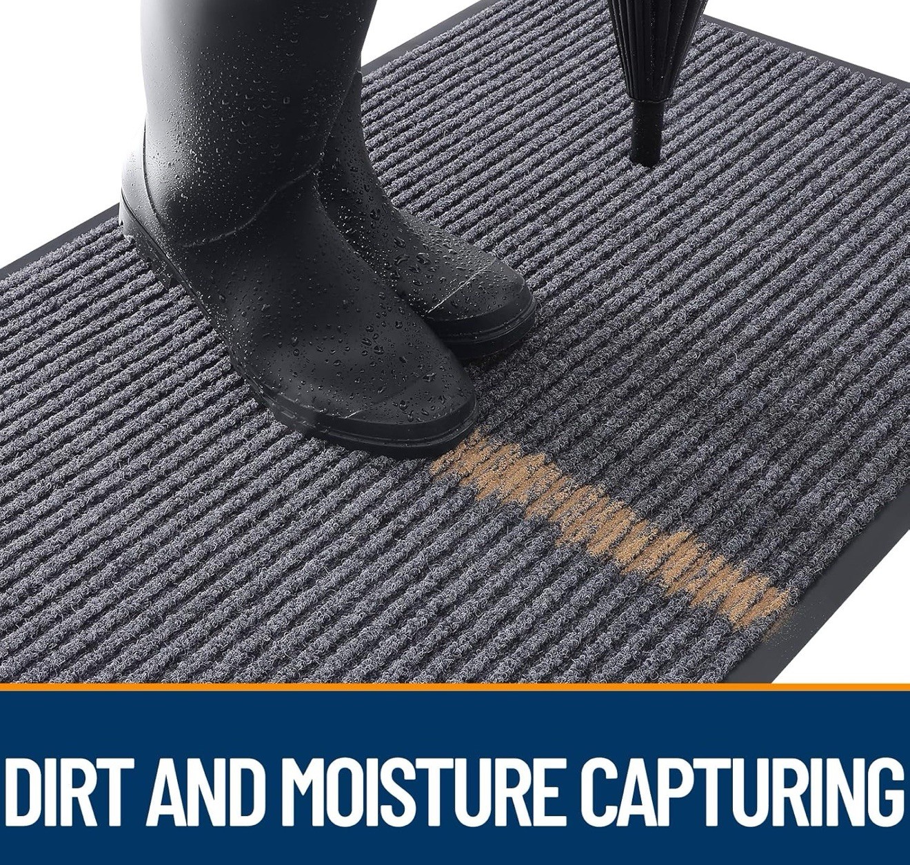 Indoor Outdoor Door Mat – Heavy Duty Waterproof Front Entrance Rug