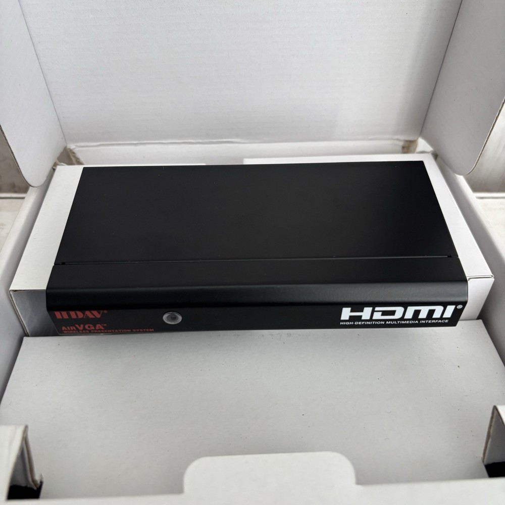 AirVGA Wireless Presentation System HDMI Model VW-4PH REV 2 New Open Box