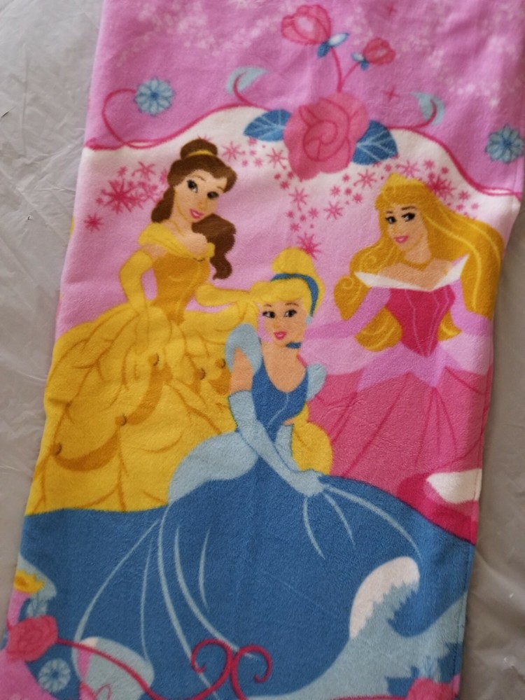 Disney Princesses Sleeping Bag Lightweight Bright Colors 100% Polyester