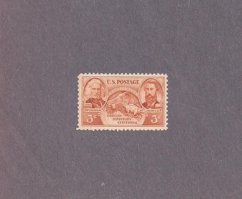 #964 Oregon Territory Issue mint NHOG