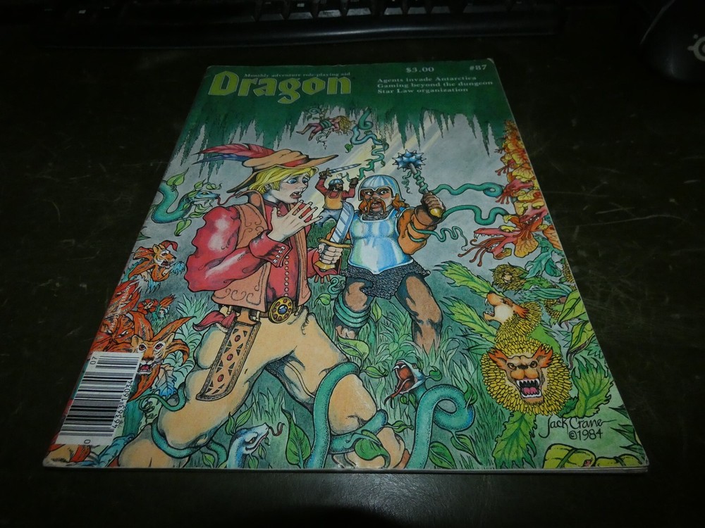 TSR: Dragon Magazine Issue 87
