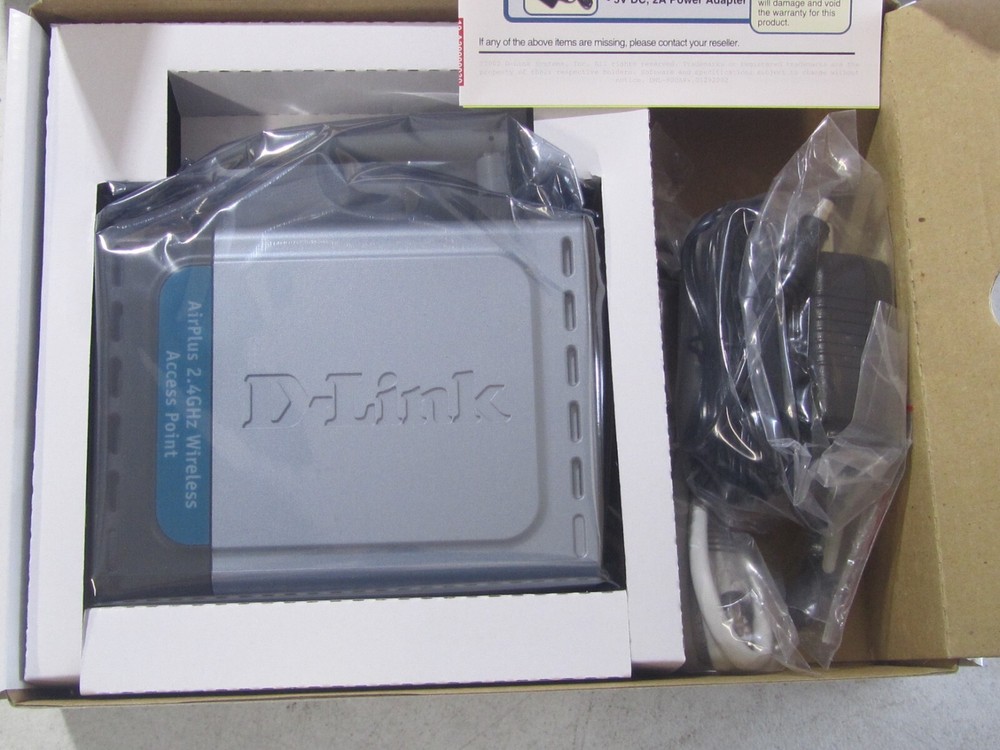 D Link AirPlus DWL-900AP+ Wireless 22MBPS Access Point