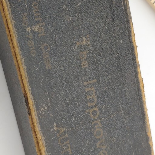 Antique "GRIFFON STROPPER" Leather Strop With Original Box