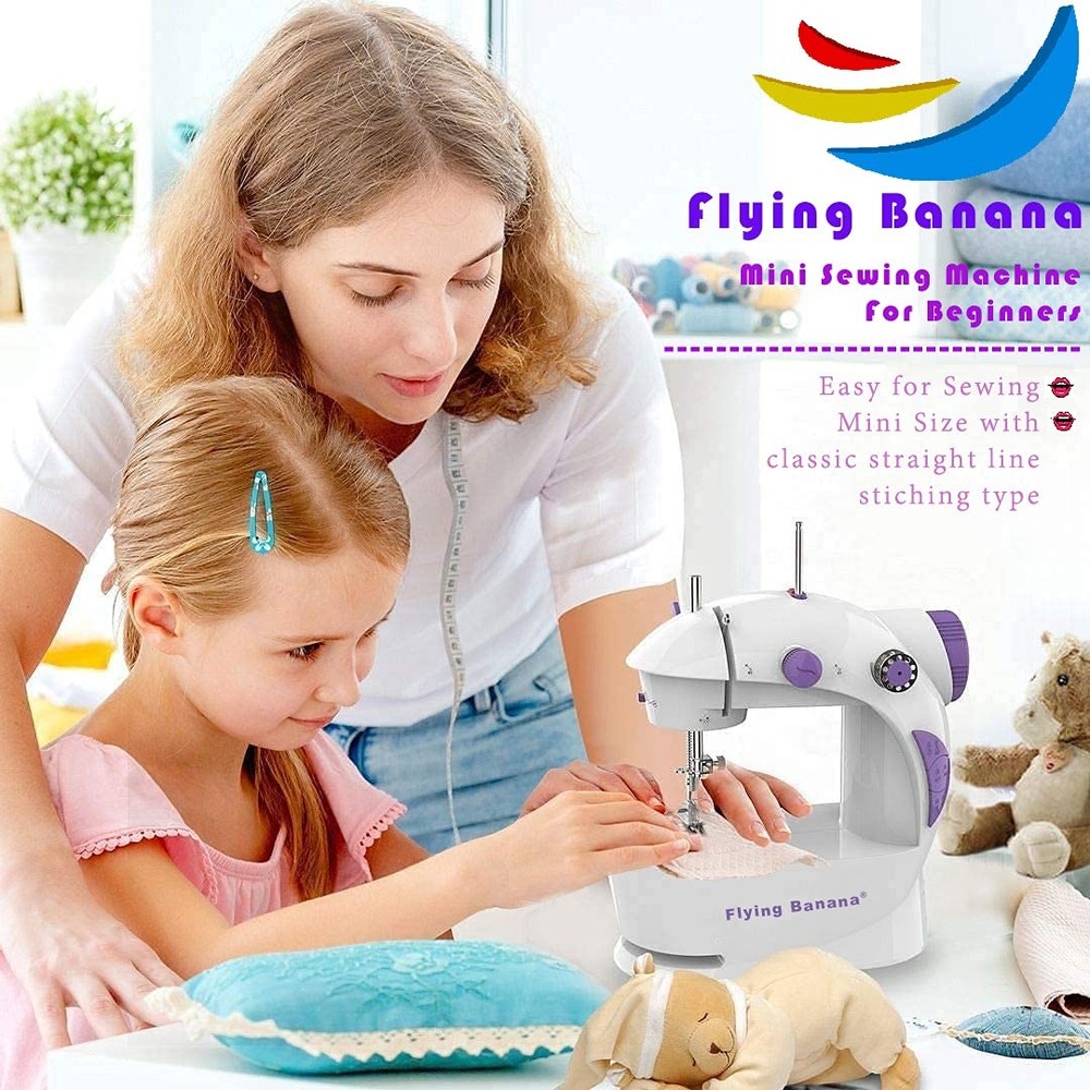 Sewing Machine for Beginners with Extension Table, Adjustable 2-Speed 2-Thread M