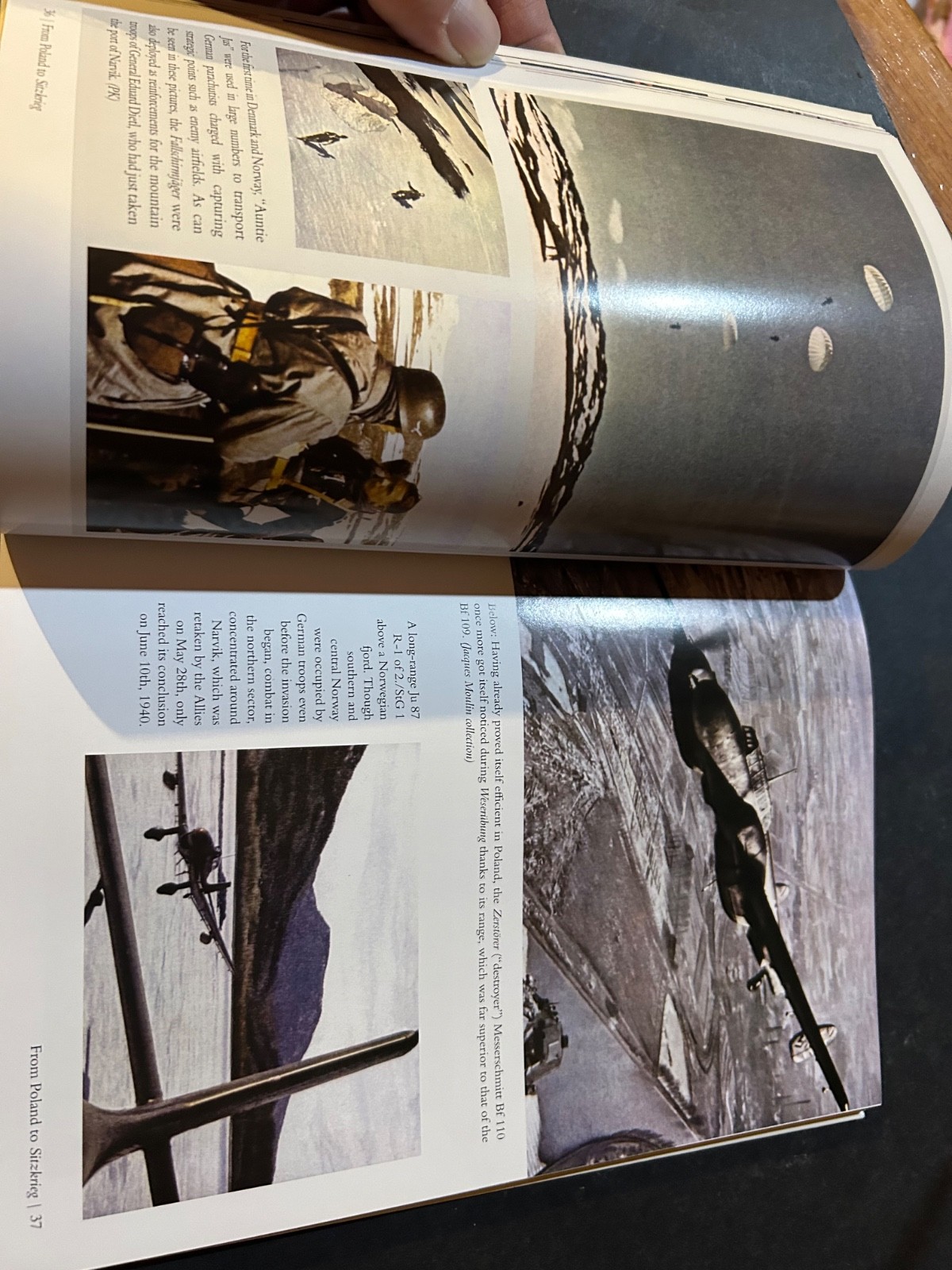 Book "Luftwaffe in Color-The Victory Years 1939-1942" by Cony & Roba 160 Pgs