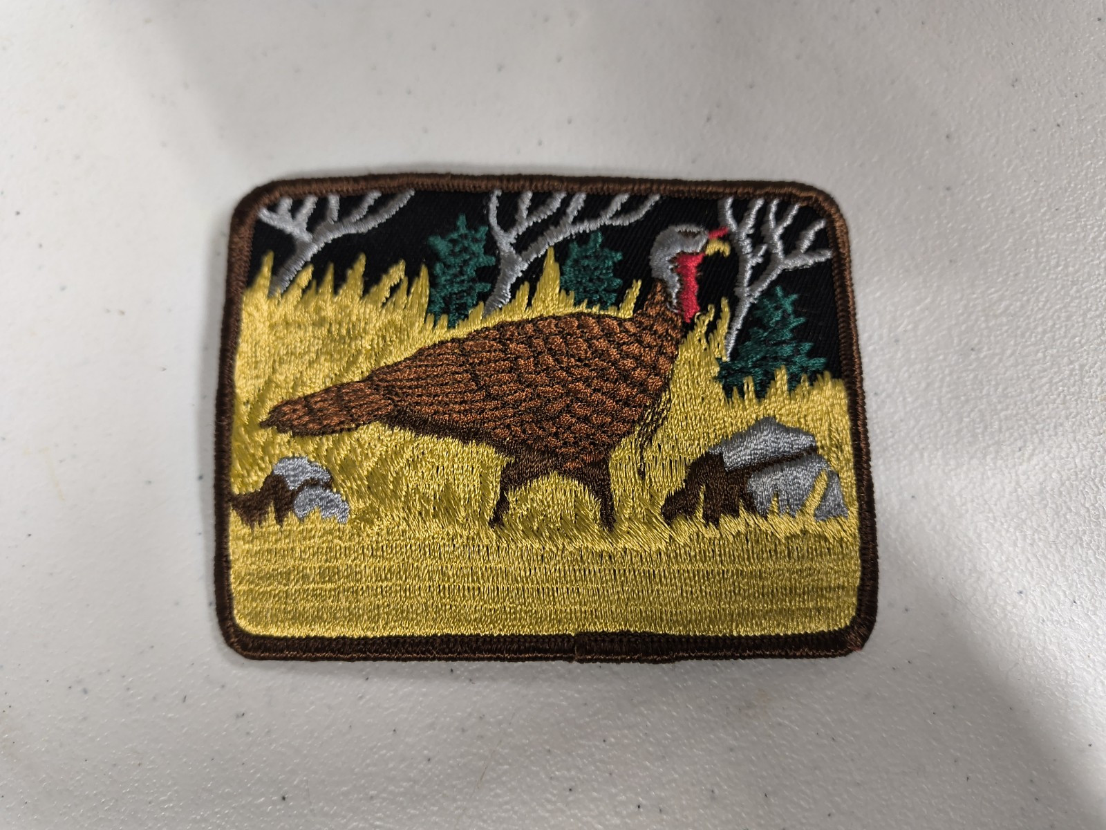 Turkey Patch Vintage Size 3.75’’ x 3”  For The Outdoors And Hunting Enthusiast
