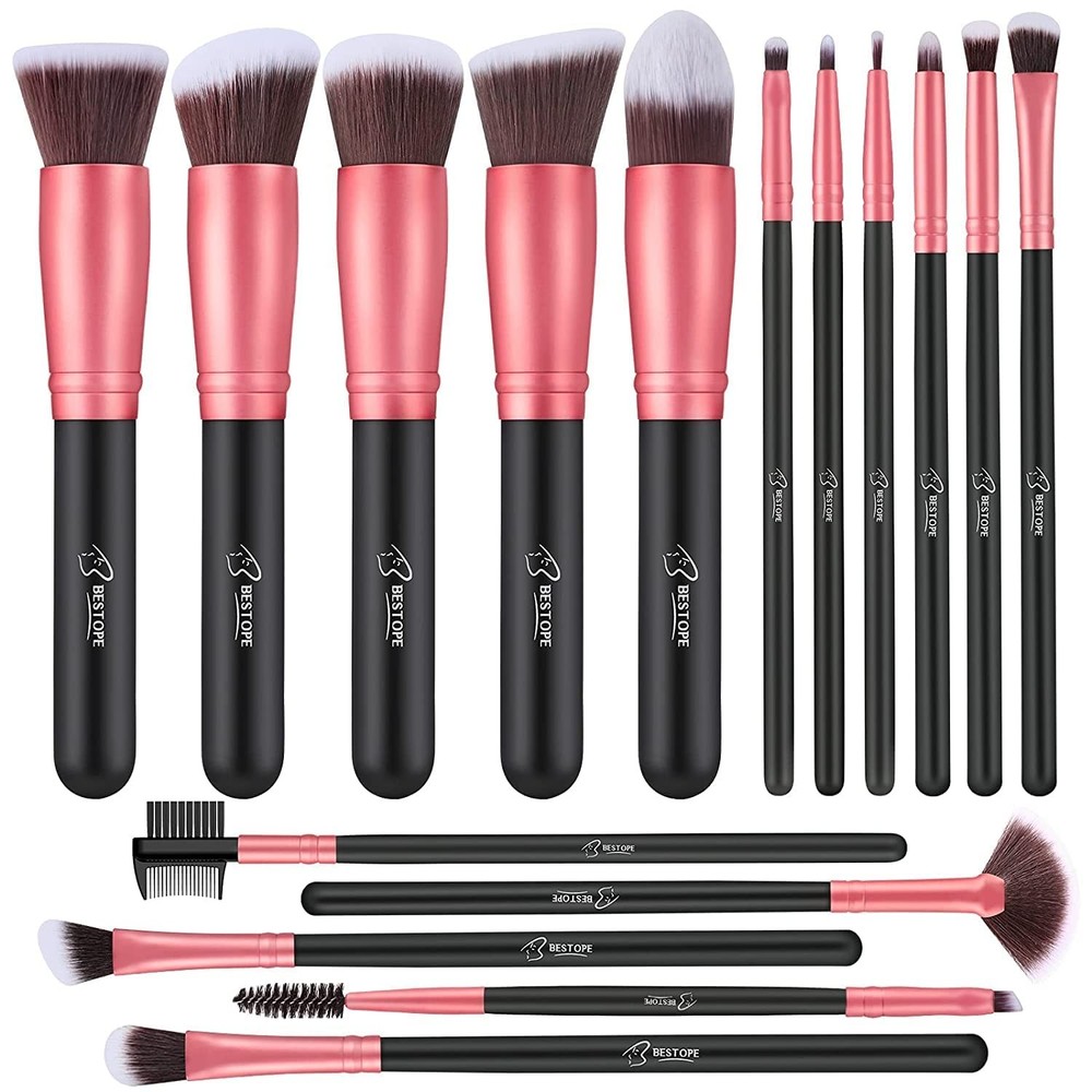 Makeup Brushes 16 Pcs Makeup Brush Set, Blending Brush for Foundation, Premium