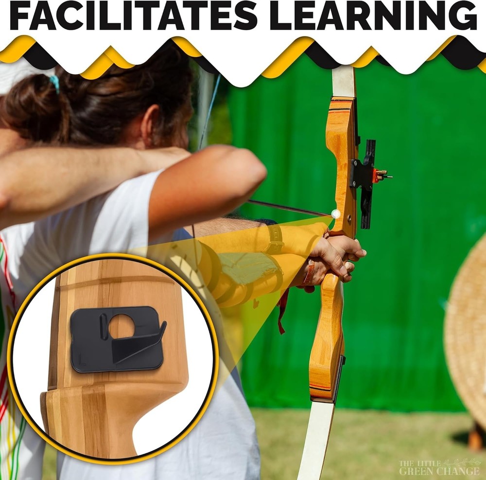 Versatile Arrow Rest Set for Recurve and Compound Bows - 6 Durable Components