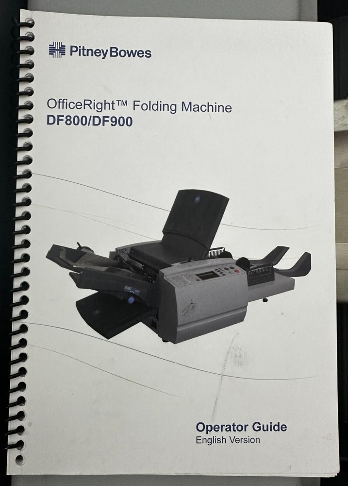 Pitney Bowes DF900 OfficeRight Folding Machine