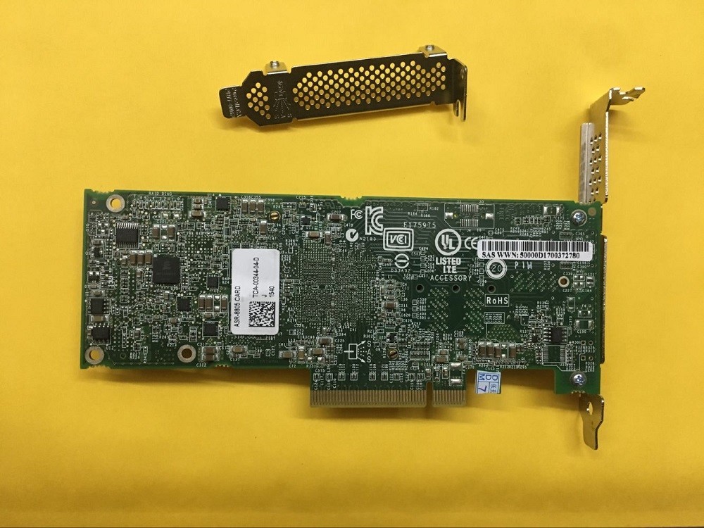 New ASR-8805 Adaptec 12 Gb/s RAID Controller Card+Flash Module AFM-700 SuperCap