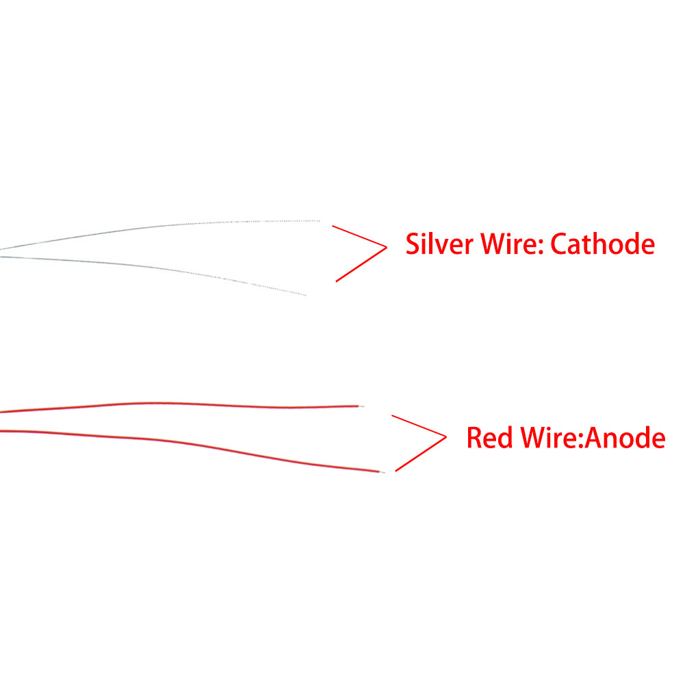 10pcs Model Railway HO Scale 1:87 Two-heads Warm White Lamp 10cm Street Lights