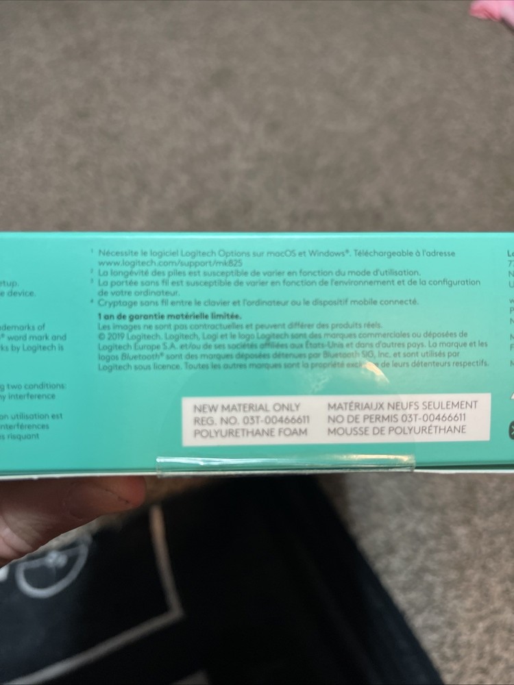 NEW/SEALED! Logitech MK825 Performance Wireless Mouse and Keyboard Combo