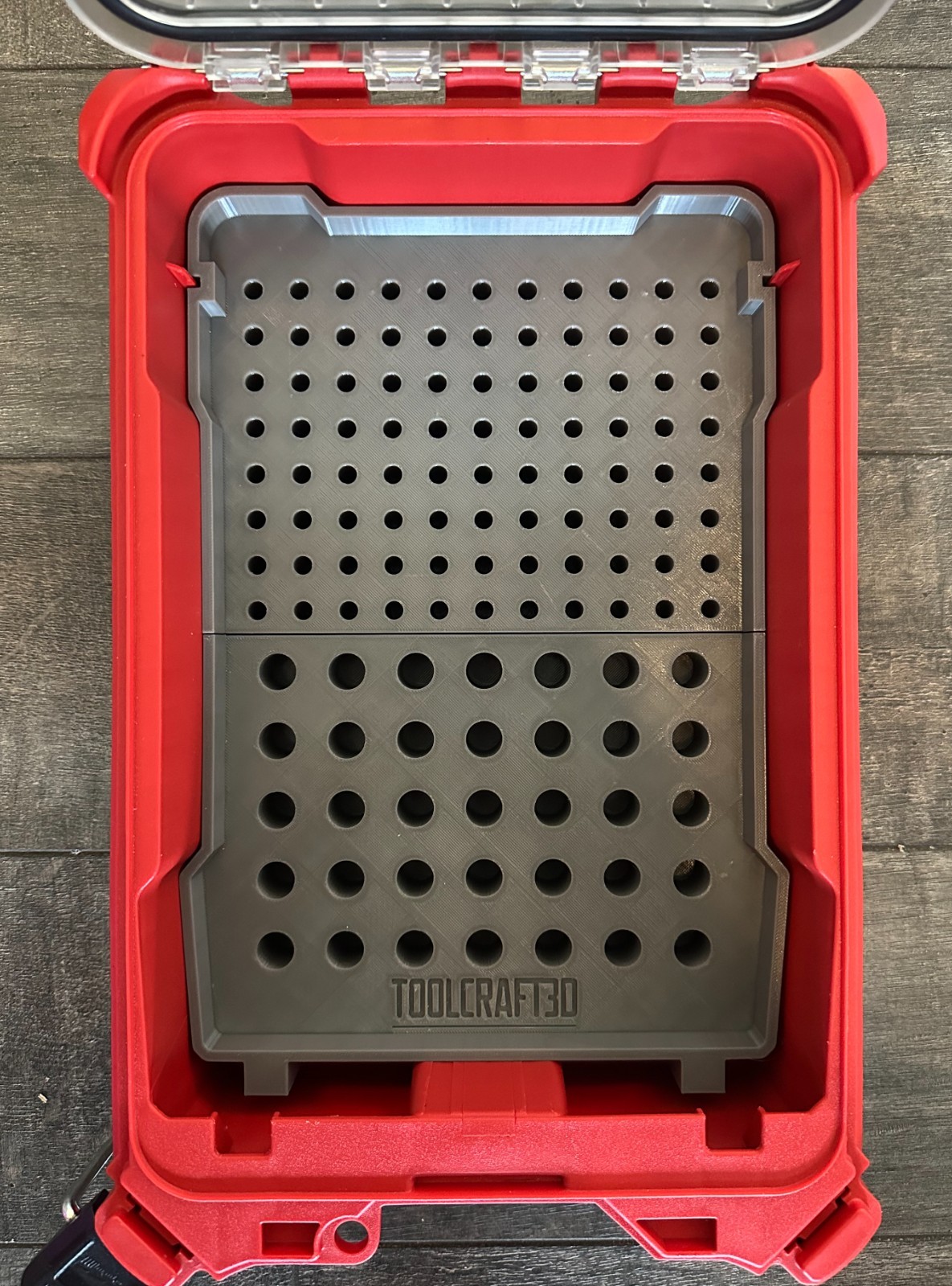 TOOLCRAFT3D Router Bit Organizer Insert for Milwaukee Packout (Insert Only)