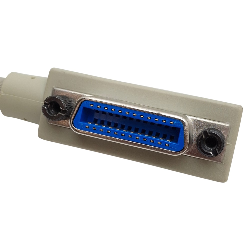 L-Com CMB24-2M Molded IEE-488 GPIB Cable Assembly, 24-Pin, Shielded, 2m Long