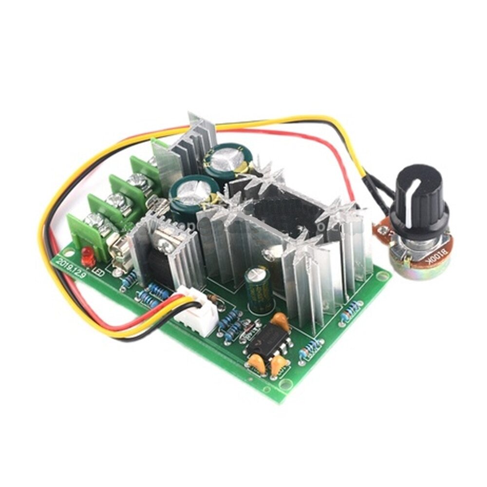 1PC Universal 20A DC 10-60V  Speed Regulator Controller Switch NEW