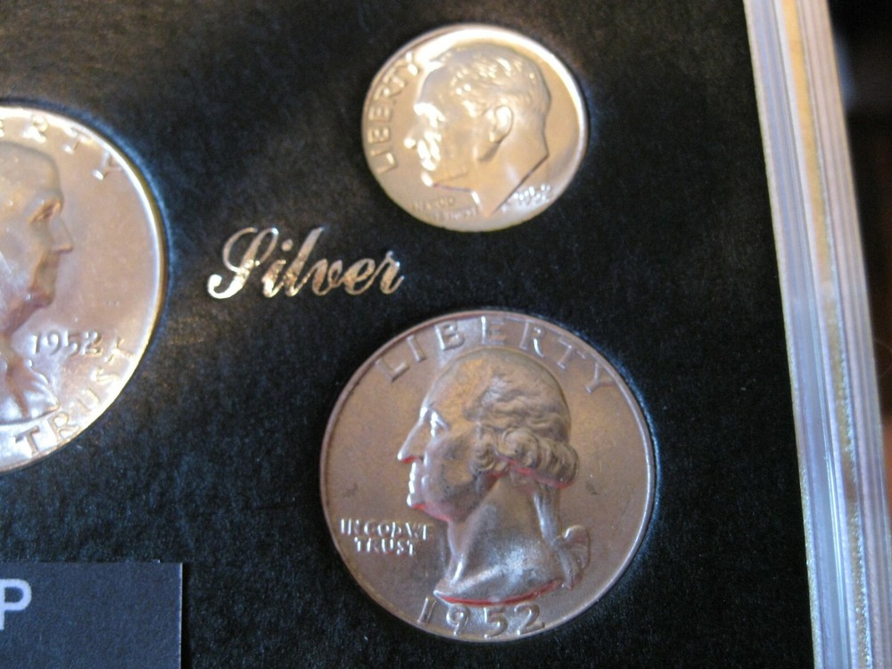1952 P US Mint Set Silver Brilliant Uncirculated!