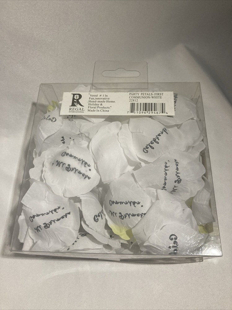 Party Petals, First Communion, White