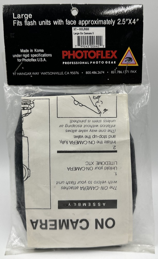 Photoflex On Camera Lite Dome XTC Large CT-OCLRG