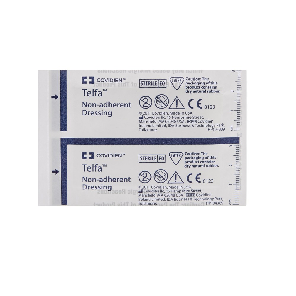 Telfa Ouchless Sterile Non-Adherent Dressing Rectangle 2 x 3" 1961 2400 per Case