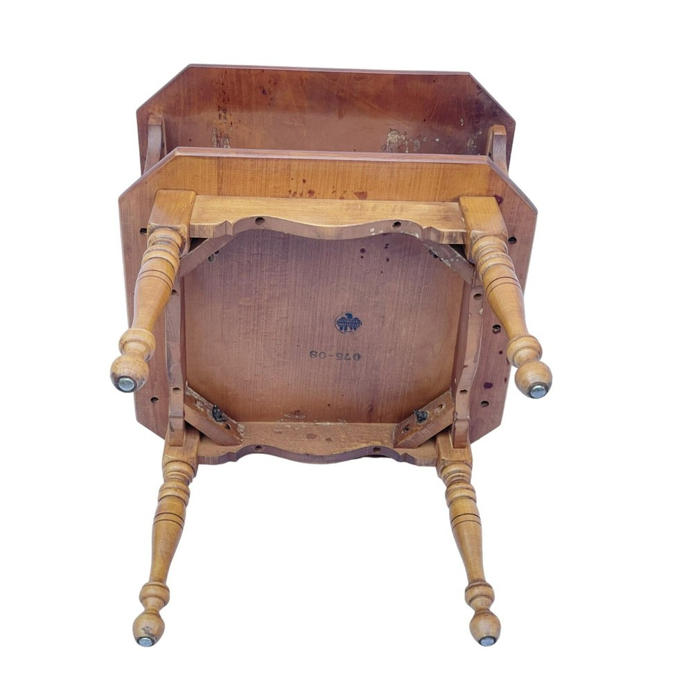 Heywood Wakefield Side Table Mid Century Side Table