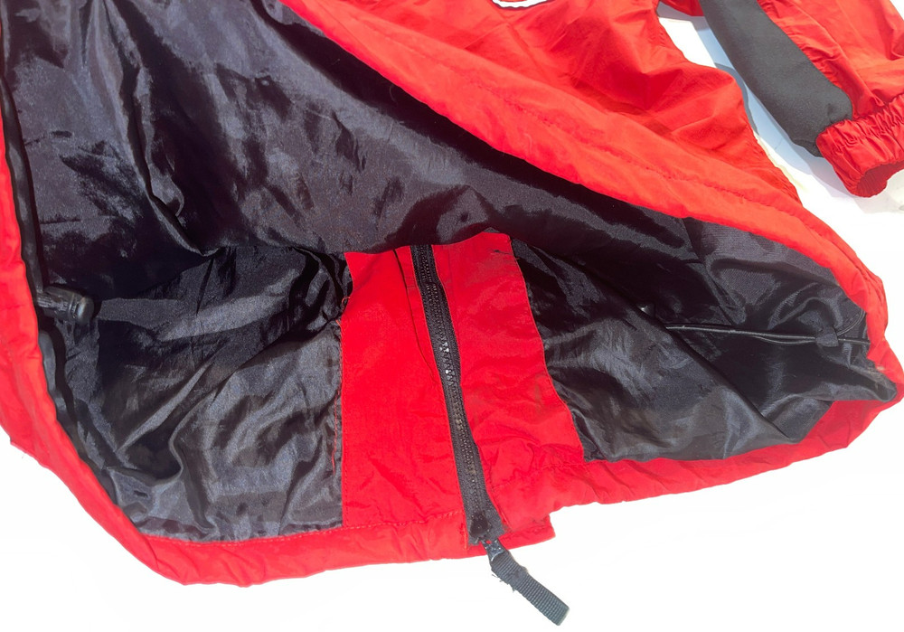 EUC DESIGNER STEARNS ELITE WARM DOUBLE LAYER FULL ZIP SKI RED JACKET SZ MEDIUM