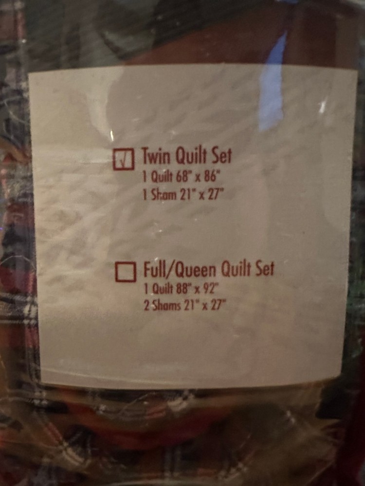 Red Truck Quilt Set