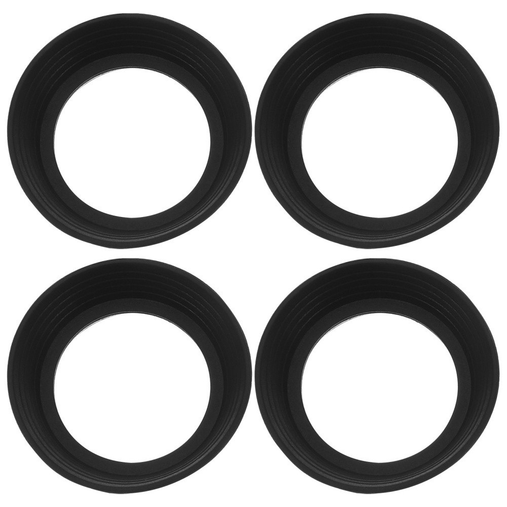 4pcs Rubber Microscope Eyepiece Cups For Stereo Telescope Accessories