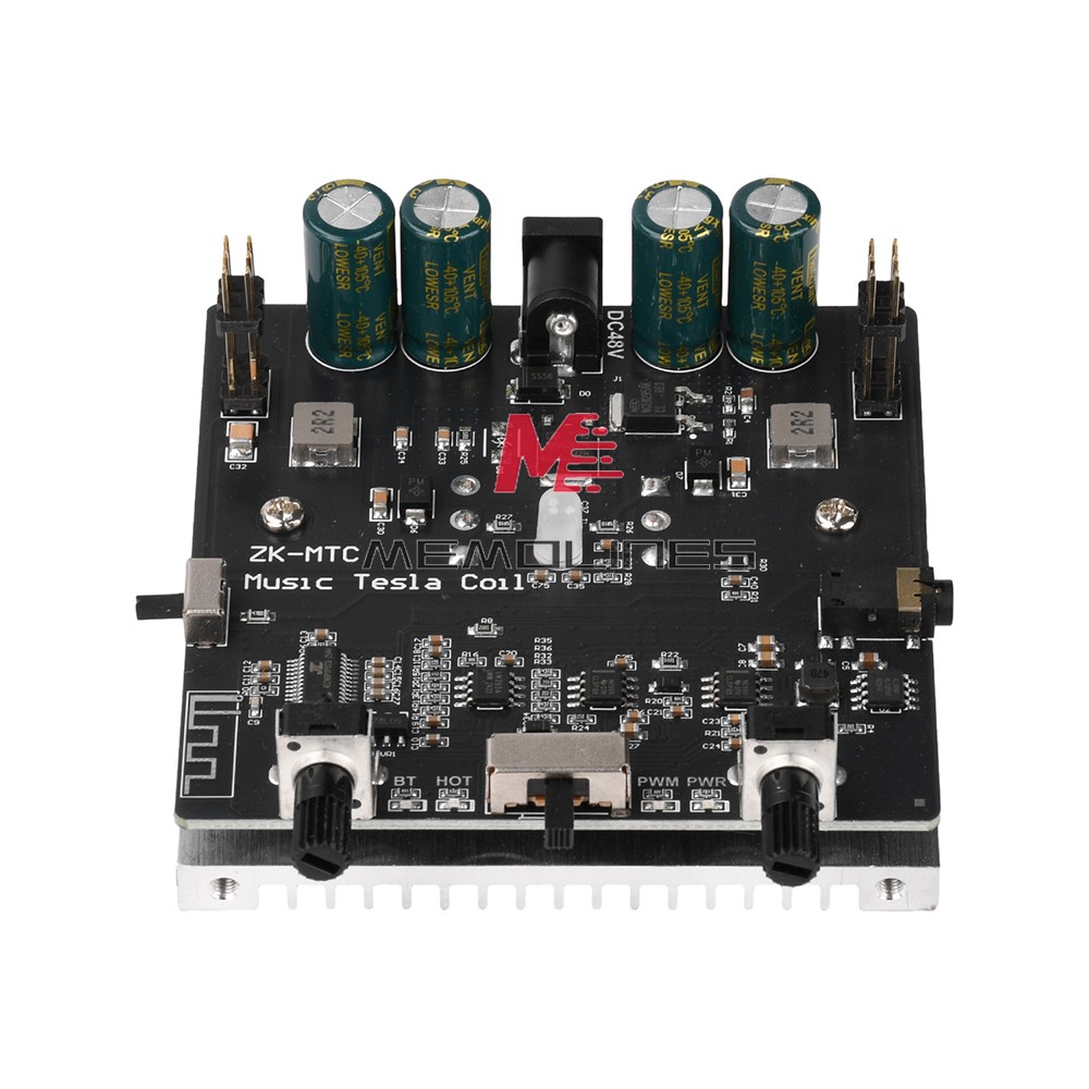 MTC Dual-Mode Music Tesla Coil Artificial Lightning Touchable Bluetooth Decoding