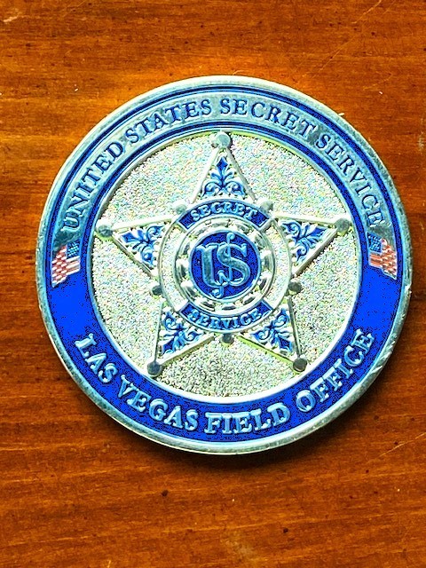 United States Secret Service Las Vegas Field Office Collectible Challenge Coin