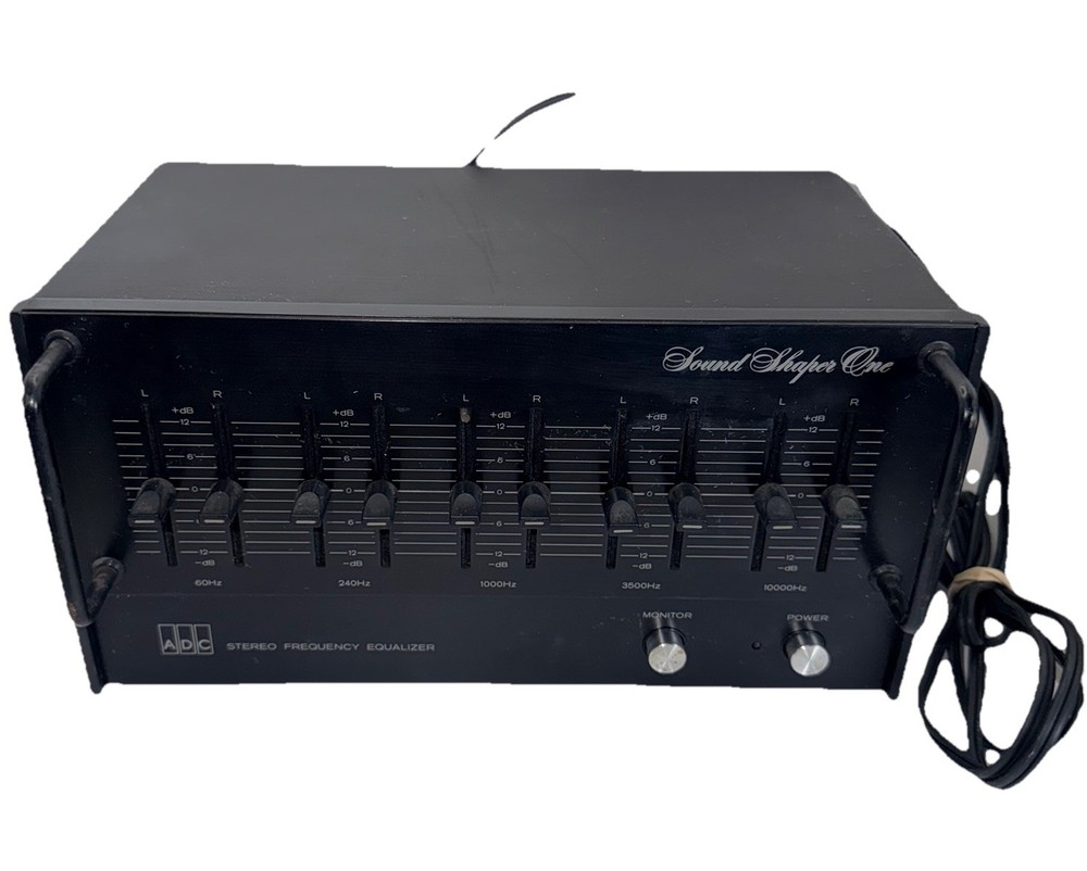 ADC Sound Shaper One Stereo Frequency Equalizer Model SS-1