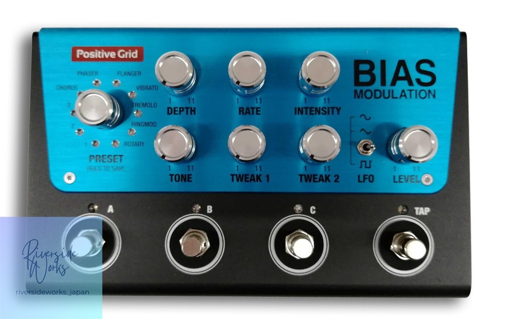 Positive Grid BIAS Modulation Effect Pedal Advanced JP