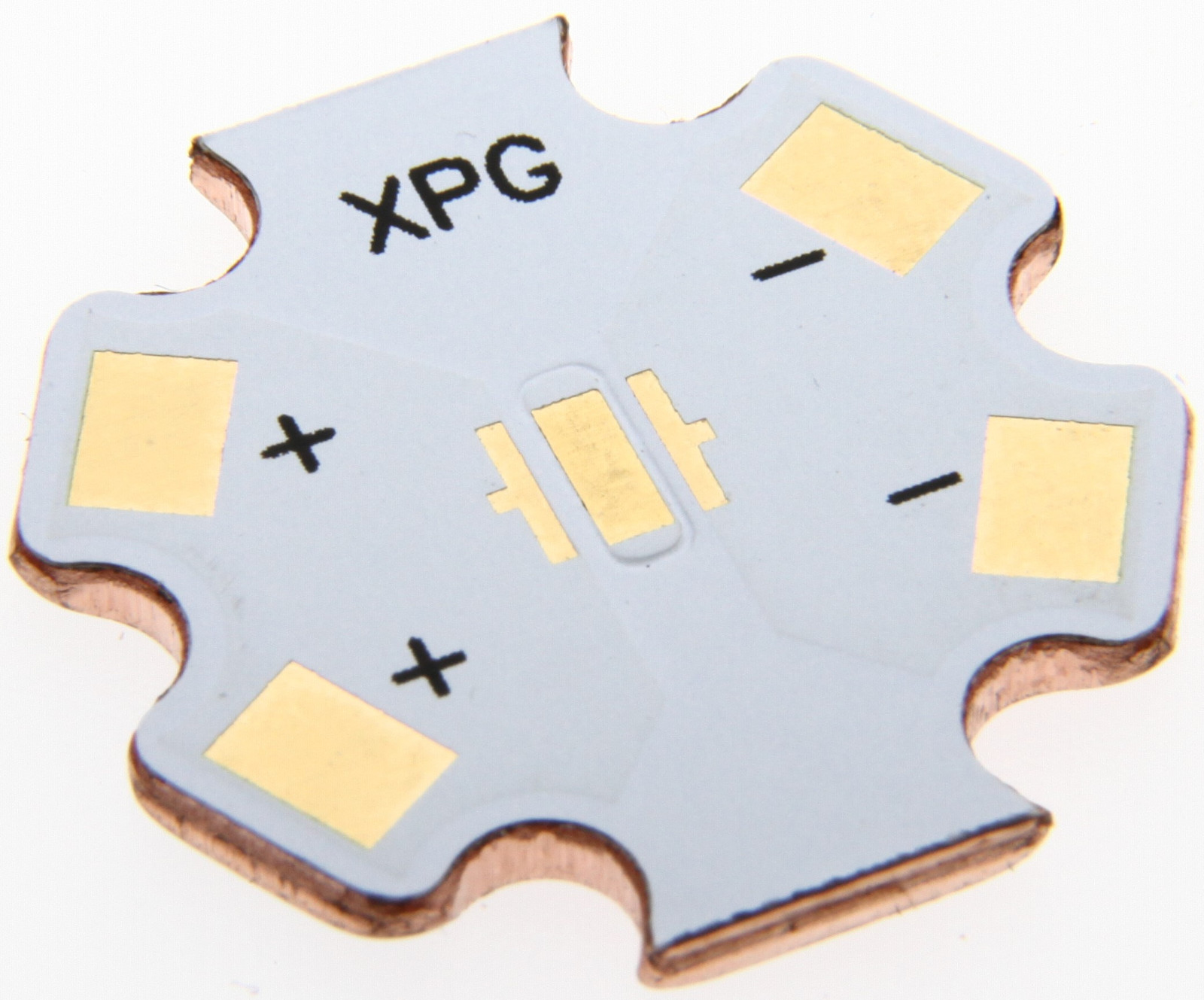 Copper LED PCB direct thermal path for Cree XML, XML2,XPG, XPG2,XPG3,XHP50,XHP70