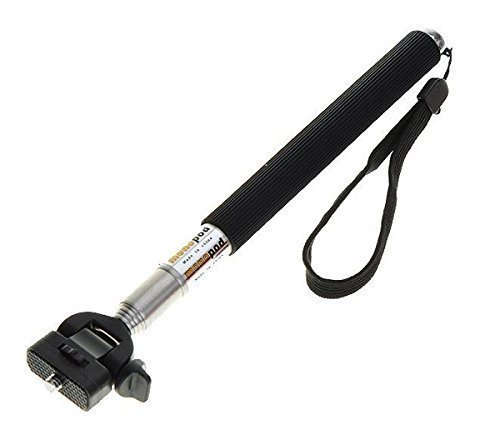 Extendable Handheld Selfie Stick for Cellphones - Black