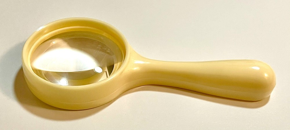 Vintage Aspheric Cataract Hand Reader S460 Made In England With Box