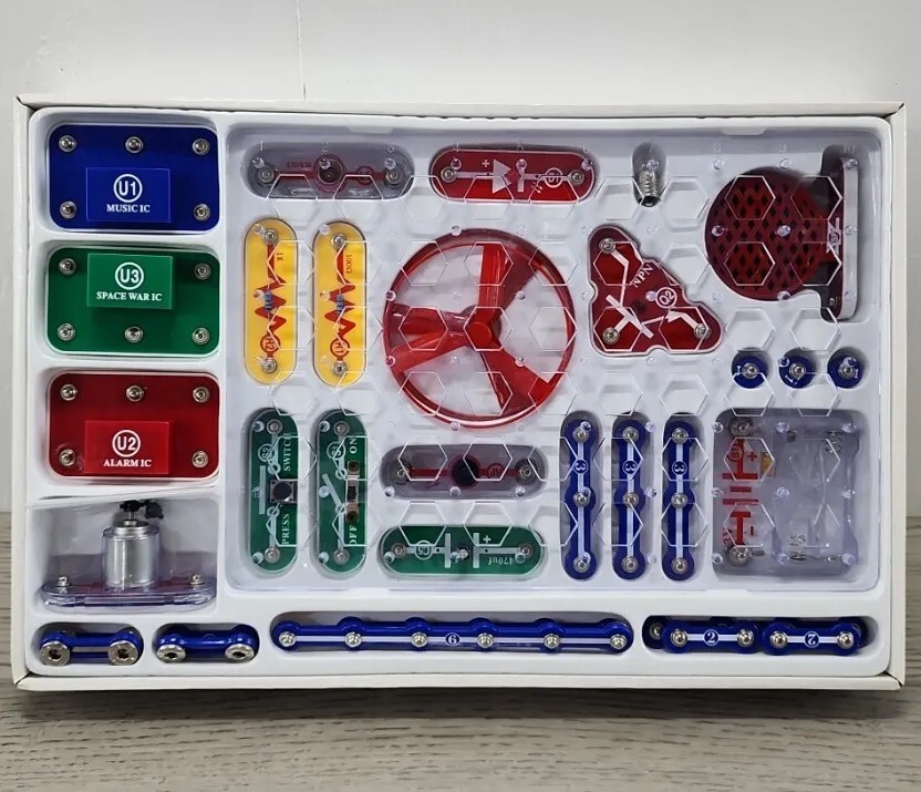 Electronic Snap Kit Electronics 101 -Build 100 Exciting Projects 28-286 Complete