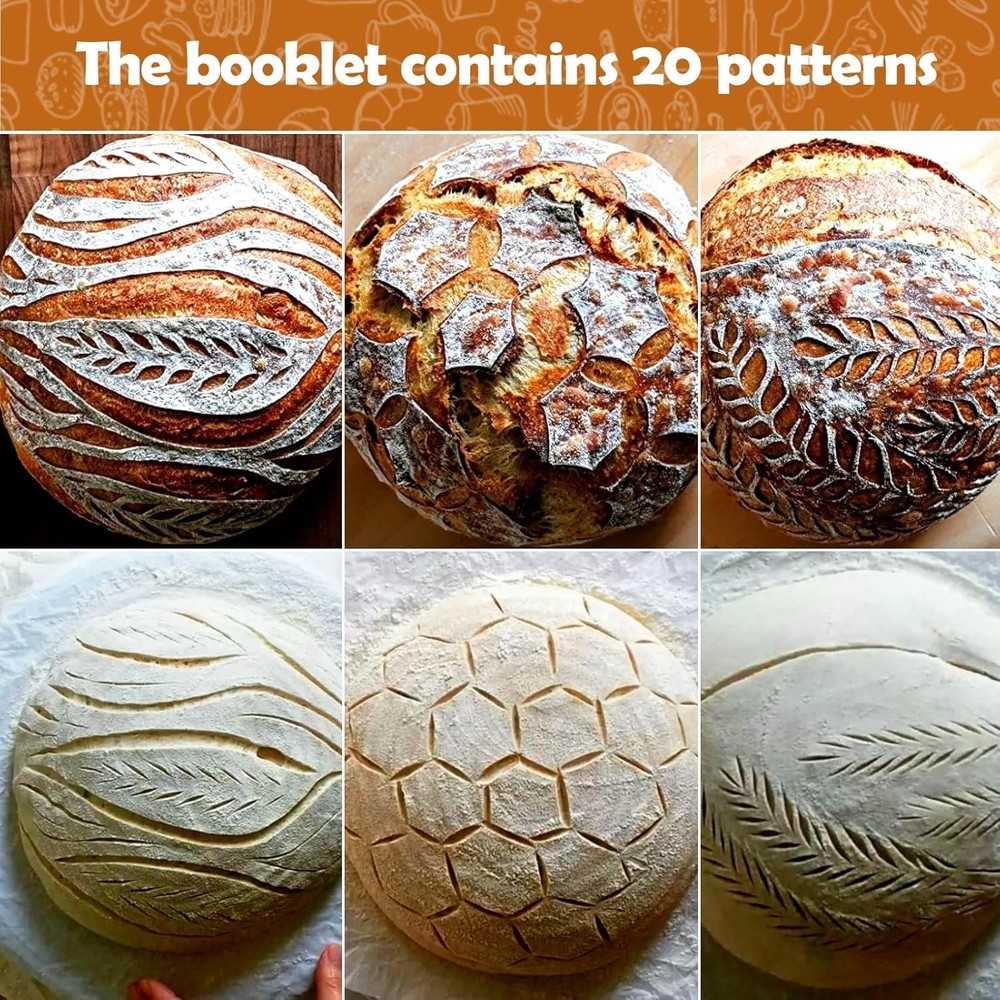 Adjustable Blade Bread Lame - Ergonomic Sourdough Scoring Tool for Creatives