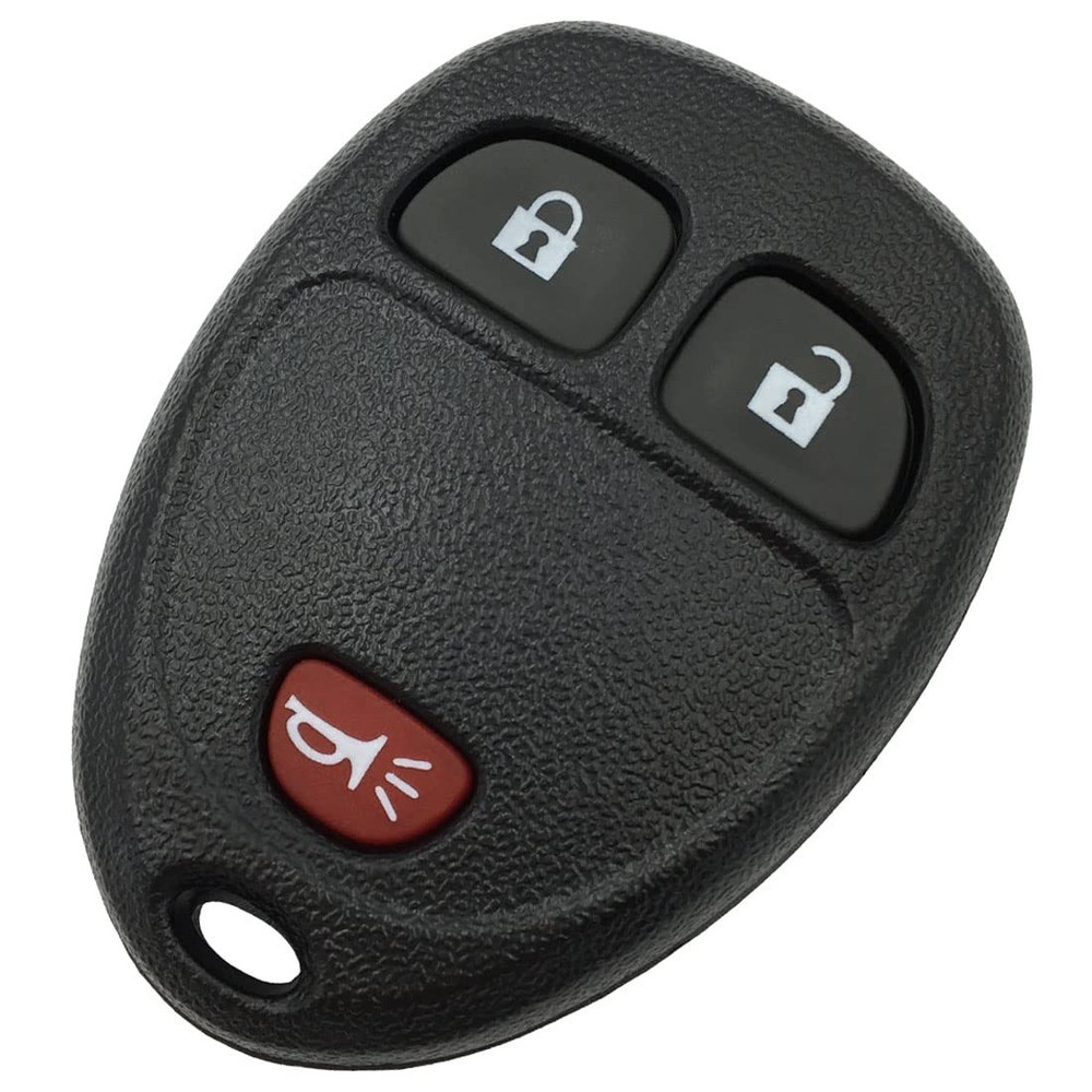 Keyless Entry Remote Control Key Fob Shell Case Replacement Fit for 3 Buttons