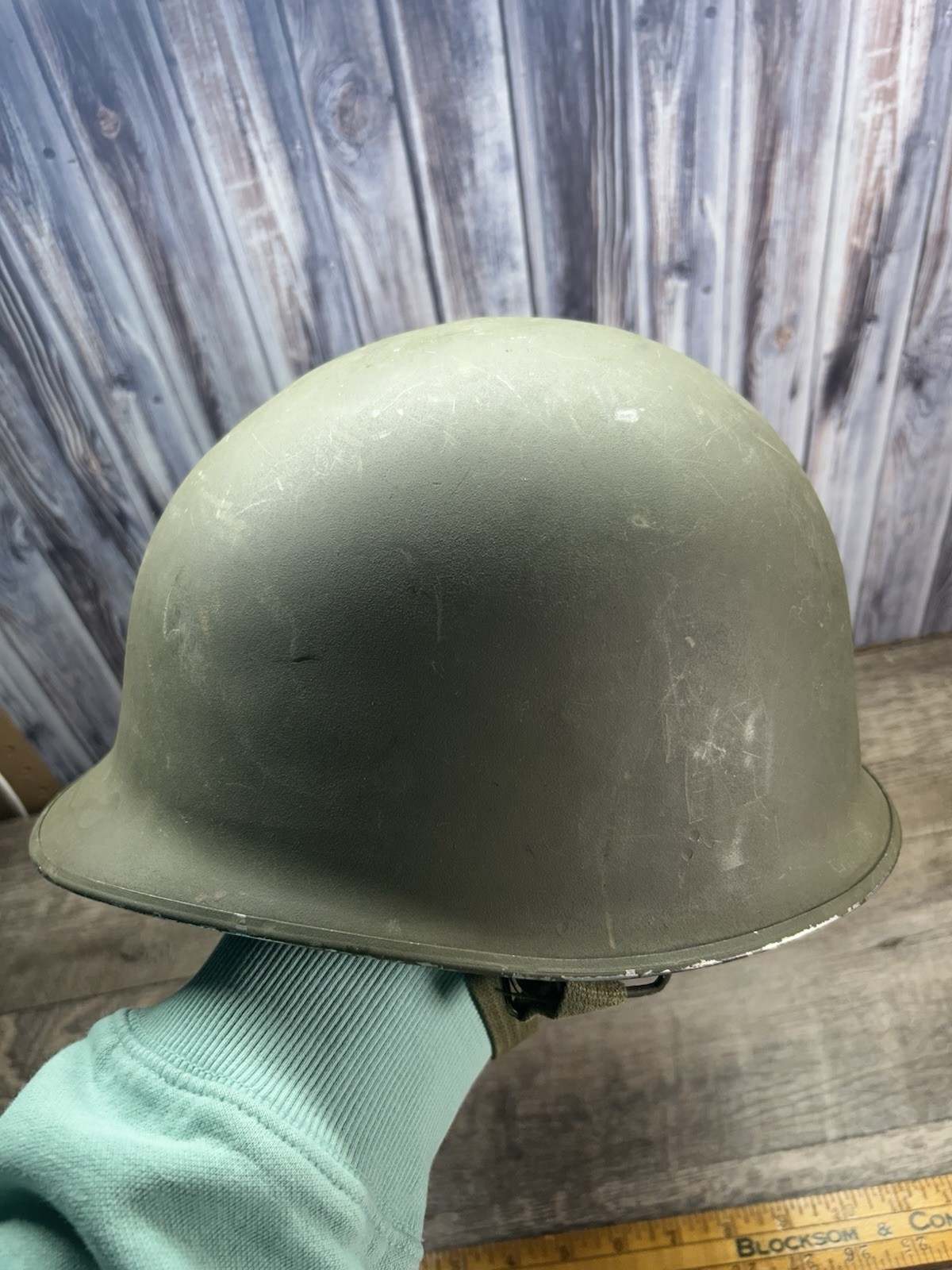 US Army Helmet With Liner 1960s Vietnam War Combat M1 Military Steel U-SCH 751