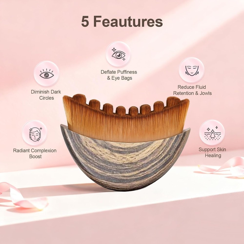 Facial Contour Brush – Manual Face Sculpting & Deep Cleansing