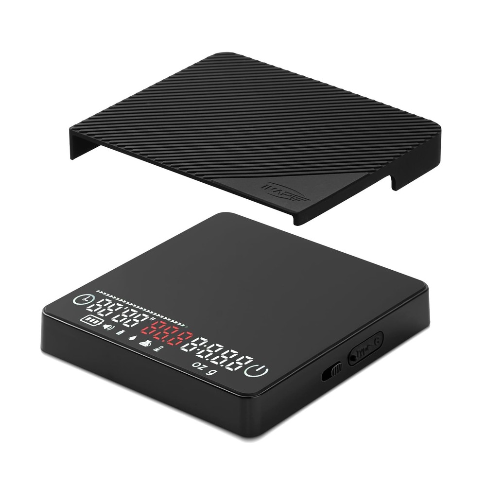 Espresso Coffee Scale with Timer, 2kg/0.1g High Precision Digital Scale with ...