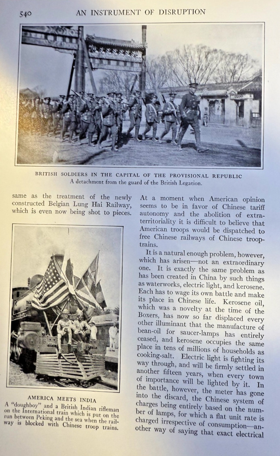 1916 Chinese Railway System illustrated