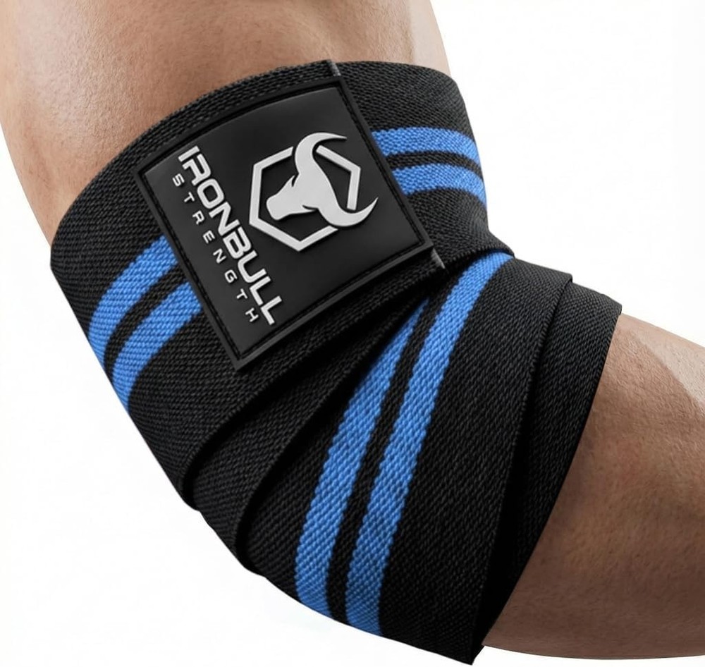 Secure Fit Elbow Straps for Weightlifting & Bench Press - High Performance