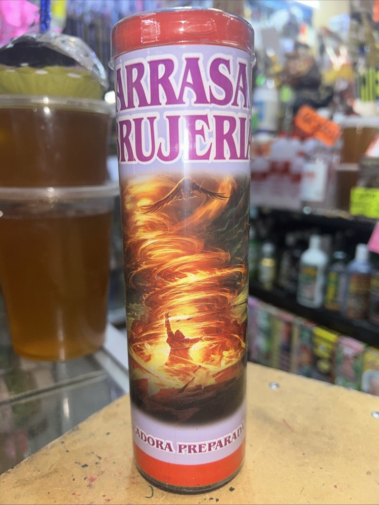 Arraza Brujería Candle Prepared 8in
