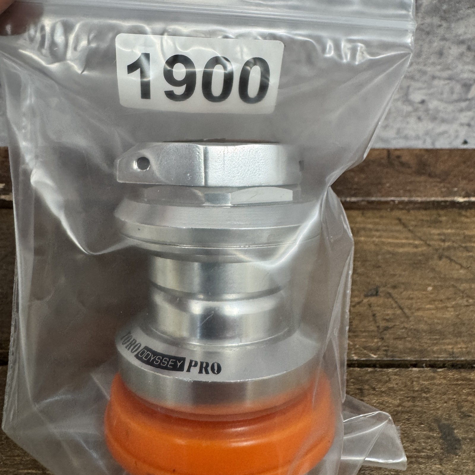 Odyssey Toro Pro 1 1/8 Threaded Headset 34mm 90s MTB Silver NOS Needle Bearings