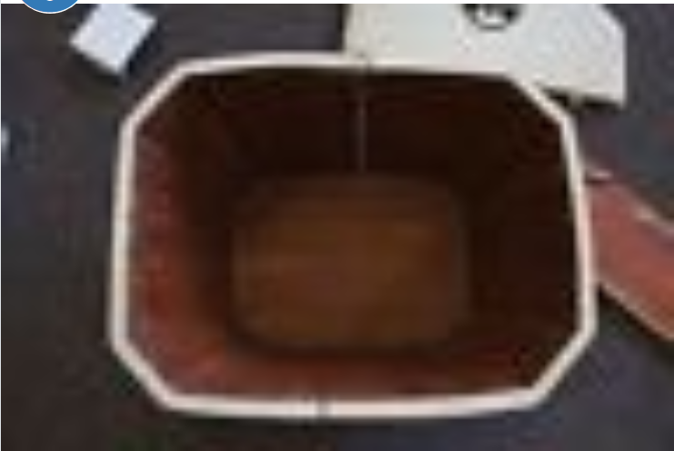 Vintage Handled Wood Sewing Knitting Box Storage Chest Basket Rustic Primitive