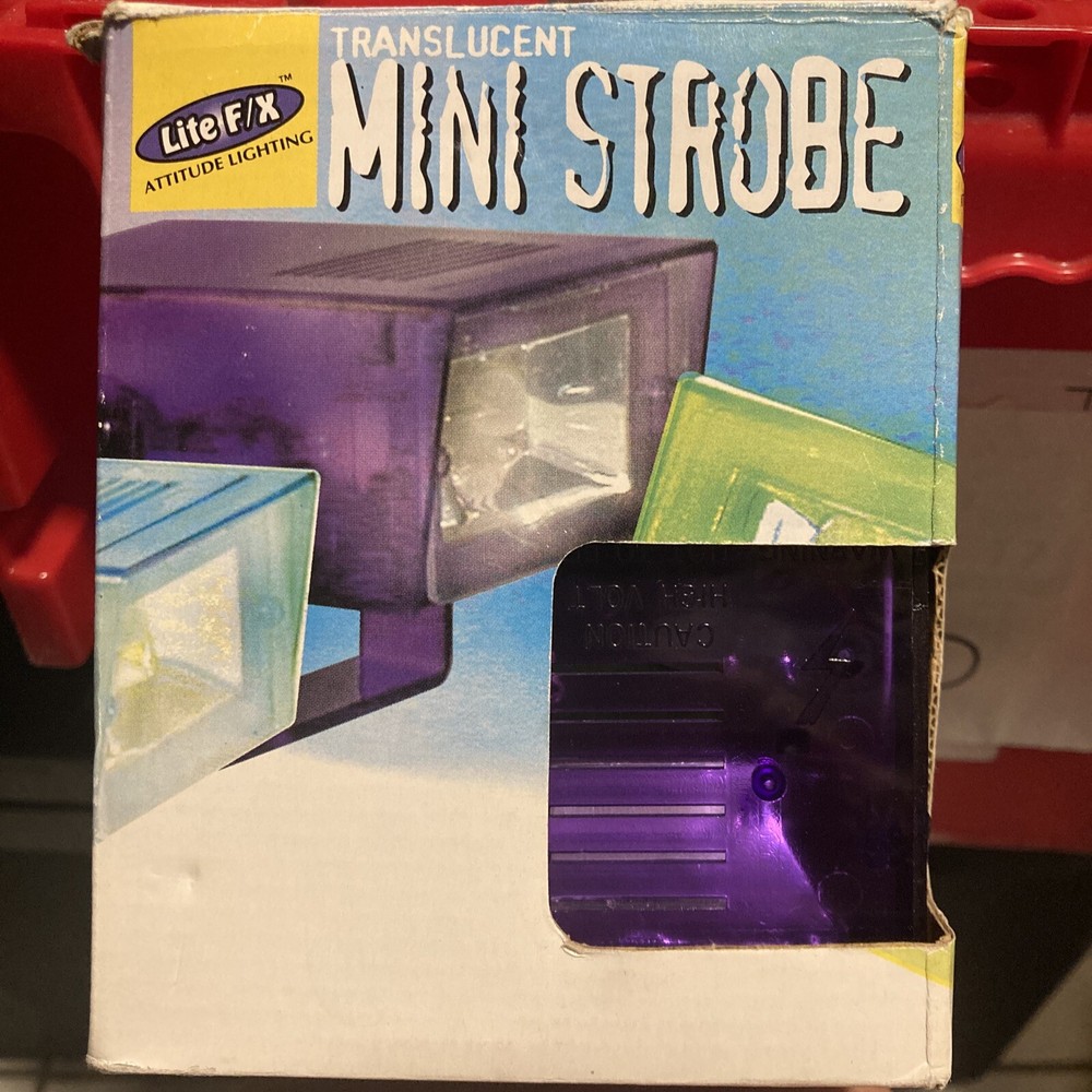 Attitude Lighting Lite F/x Translucent  Mini Strobe Light