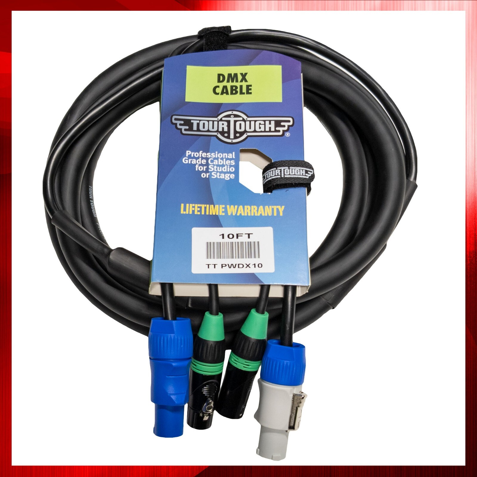 PowerCON and DMX Combo Pro Cable