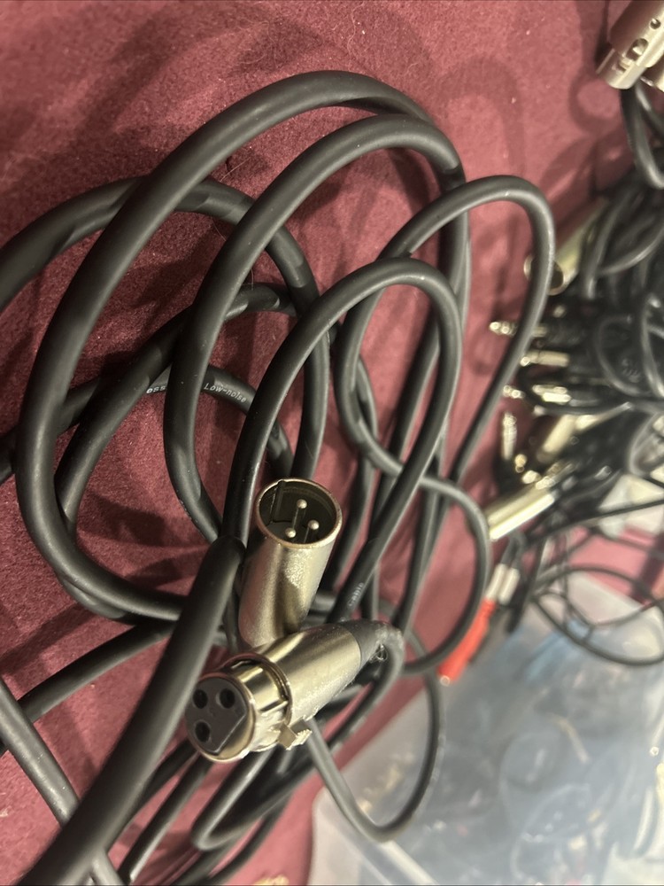 Microphone Cable 20ft Professional Low Noise Mic Cable