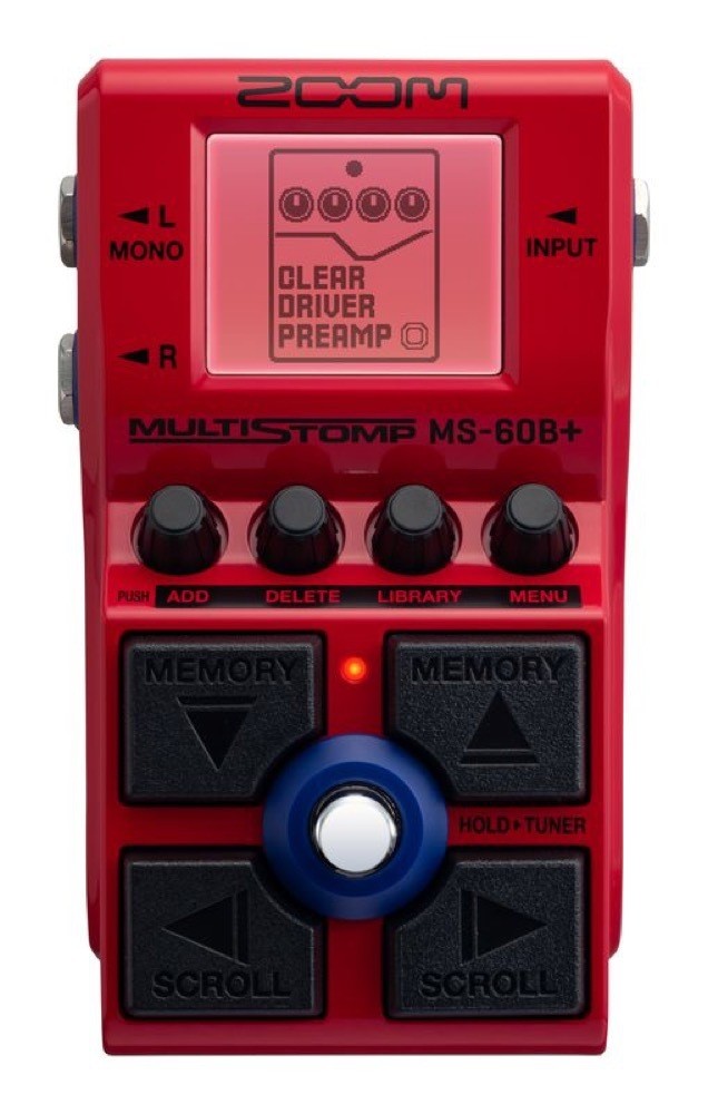 ZOOM Zoom MS-60B+ MultiStomp bass multi-effector pedal