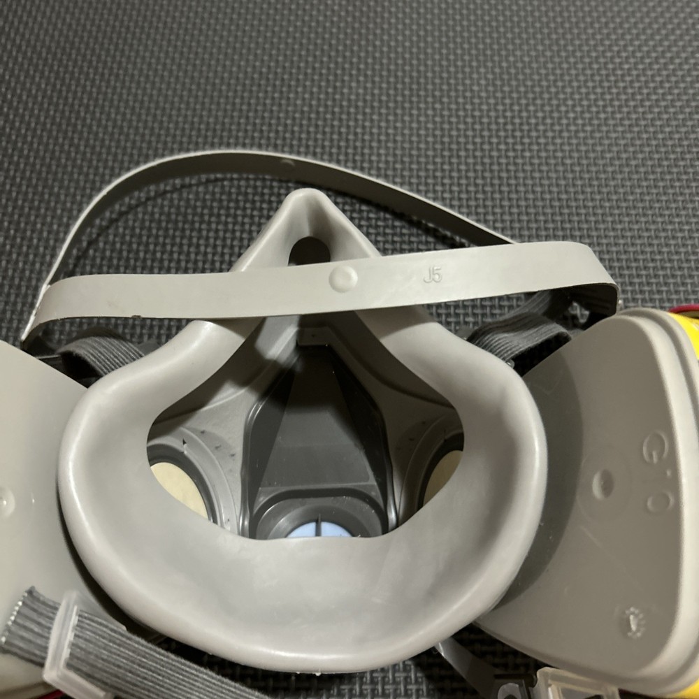 3M Reusable Construction Industrial Half Face Respirator Mask